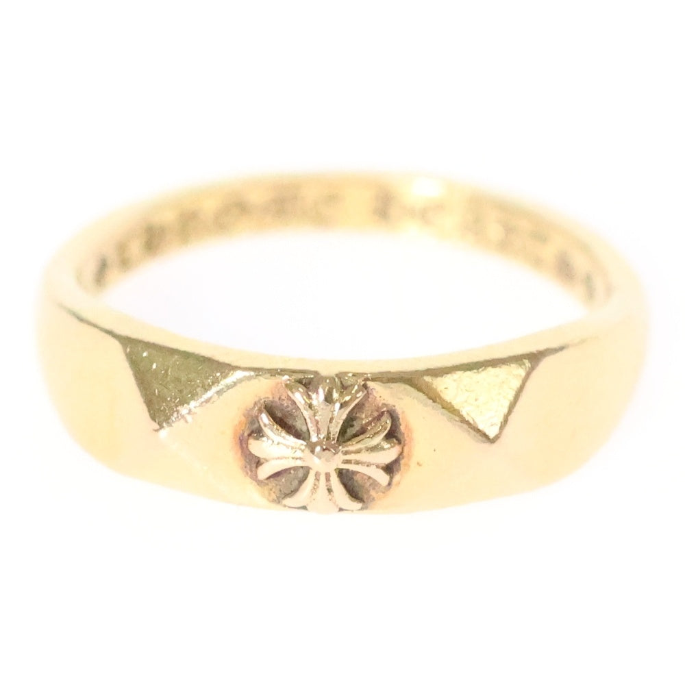 CHROME HEARTS(クロムハーツ) 22K BUBBLGM PYRAMID PLS バブルガムピラミッドプラス リング ゴールド