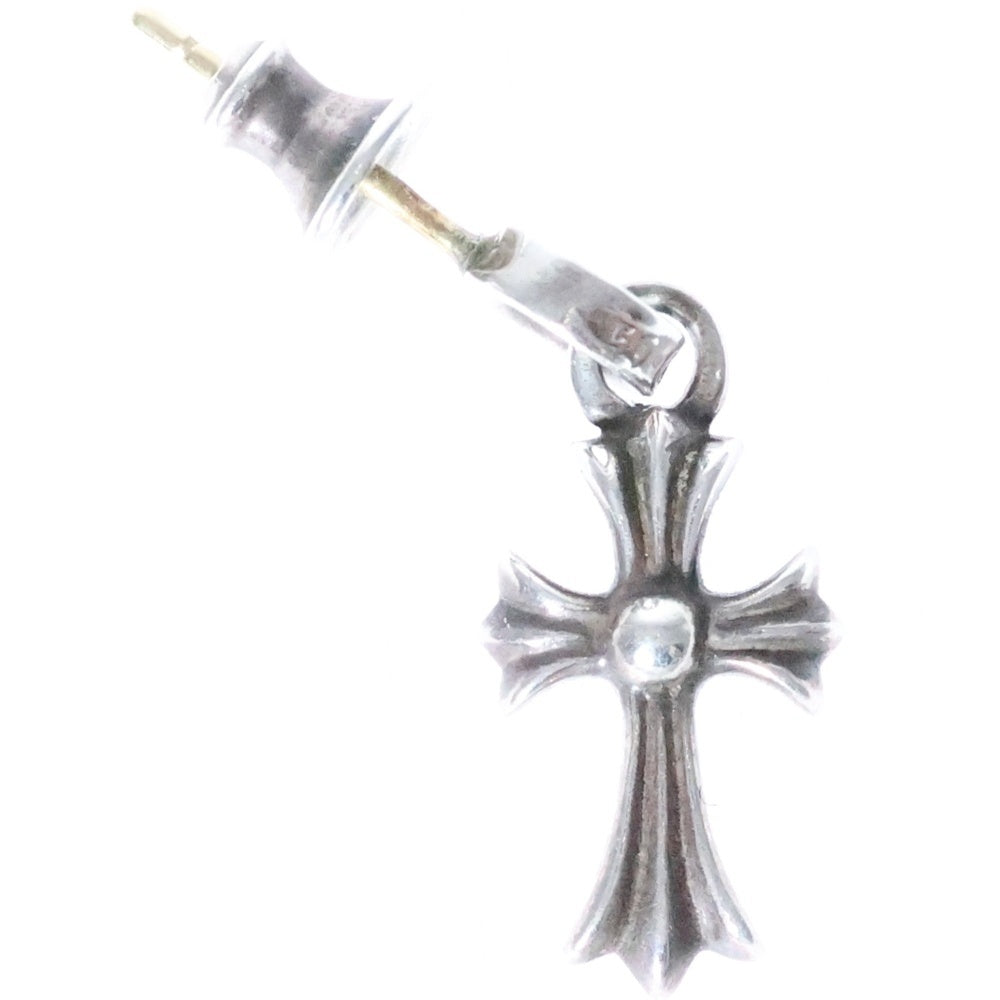 CHROME HEARTS(クロムハーツ) BBY F PPRCHN P/DIA ベイビーファットクロス ドロップピアス PAVEダイヤ シルバー