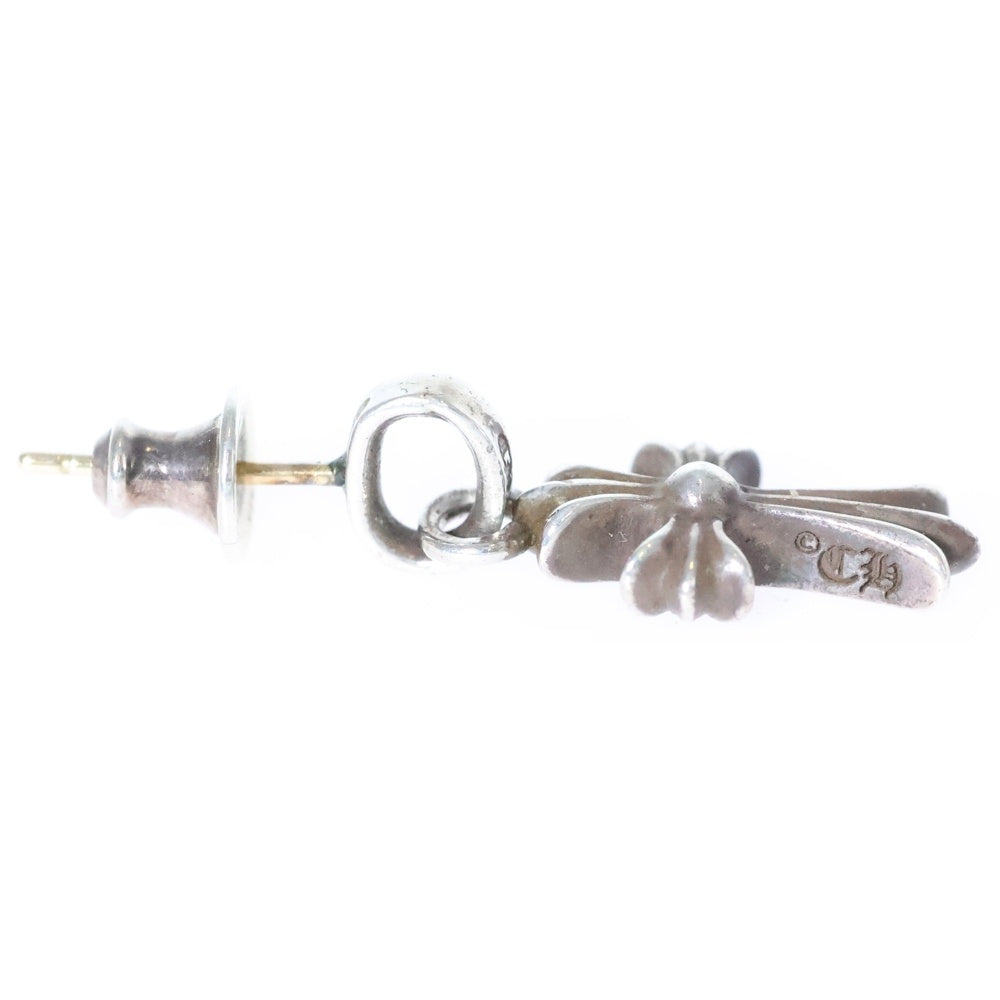 CHROME HEARTS(クロムハーツ) BBY F PPRCHN P/DIA ベイビーファットクロス ドロップピアス PAVEダイヤ シルバー