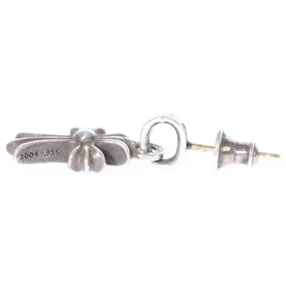 CHROME HEARTS(クロムハーツ) BBY F PPRCHN P/DIA ベイビーファットクロス ドロップピアス PAVEダイヤ シルバー