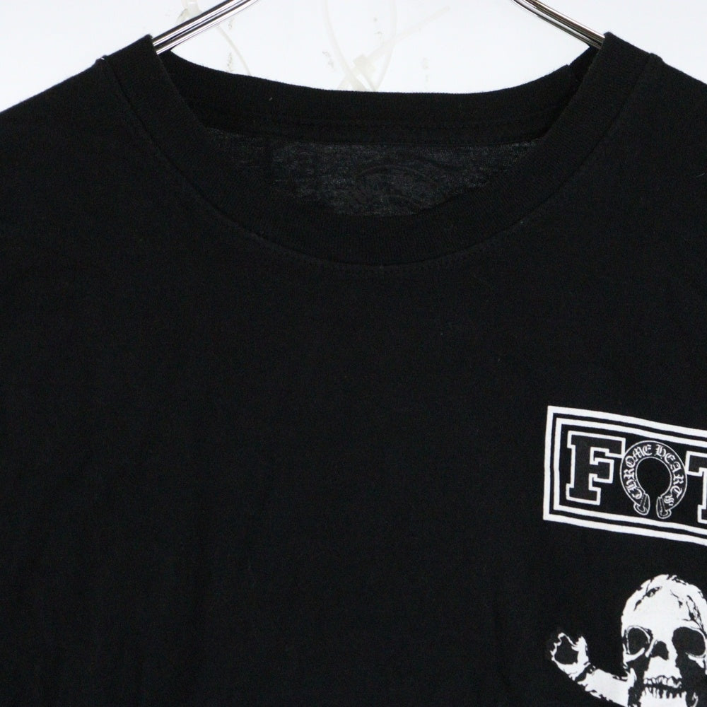 CHROME HEARTS(クロムハーツ) FOTI SCROLL TEE T-SHIRT フォティプリント半袖Tシャツ ブラック