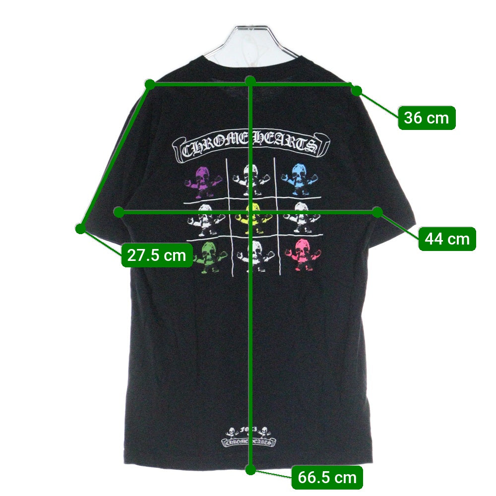 CHROME HEARTS(クロムハーツ) FOTI SCROLL TEE T-SHIRT フォティプリント半袖Tシャツ ブラック