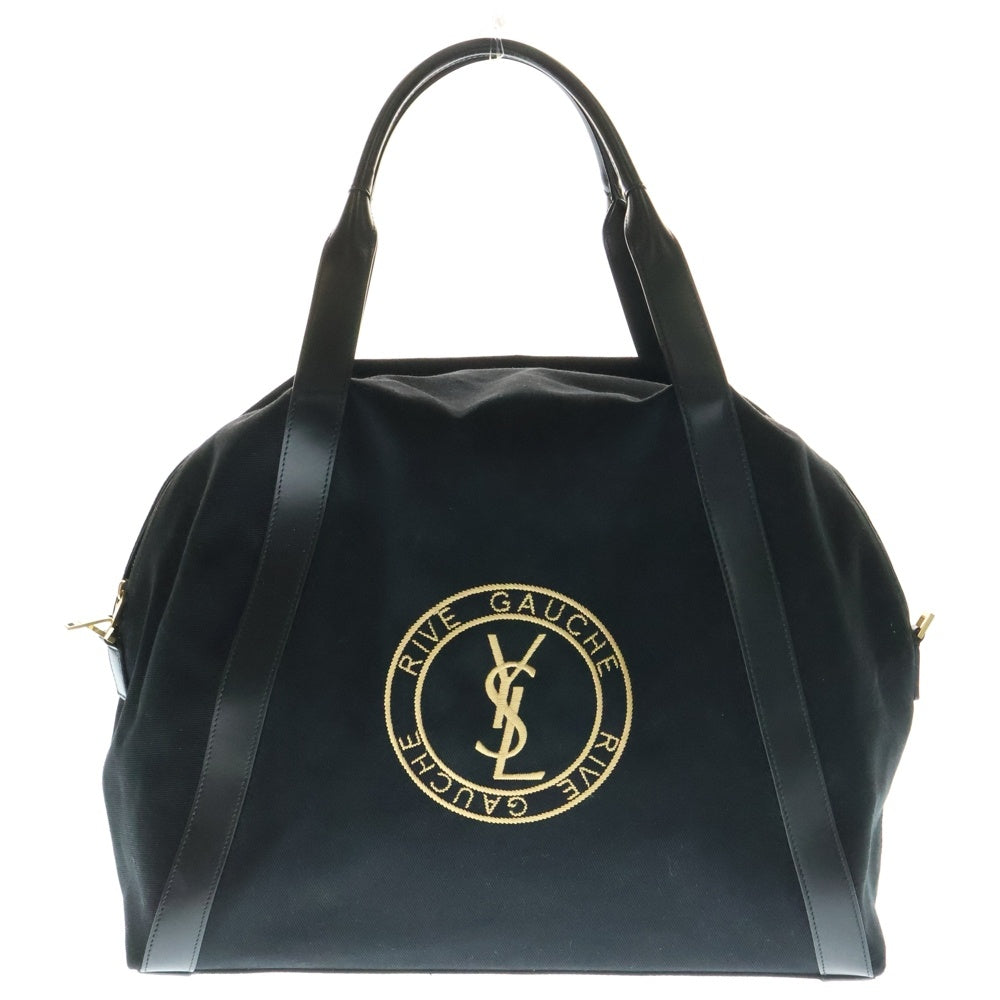 SAINT LAURENT PARIS(サンローランパリ) リヴゴーシュ 2way ボウリング トートバッグ ブラック 774048