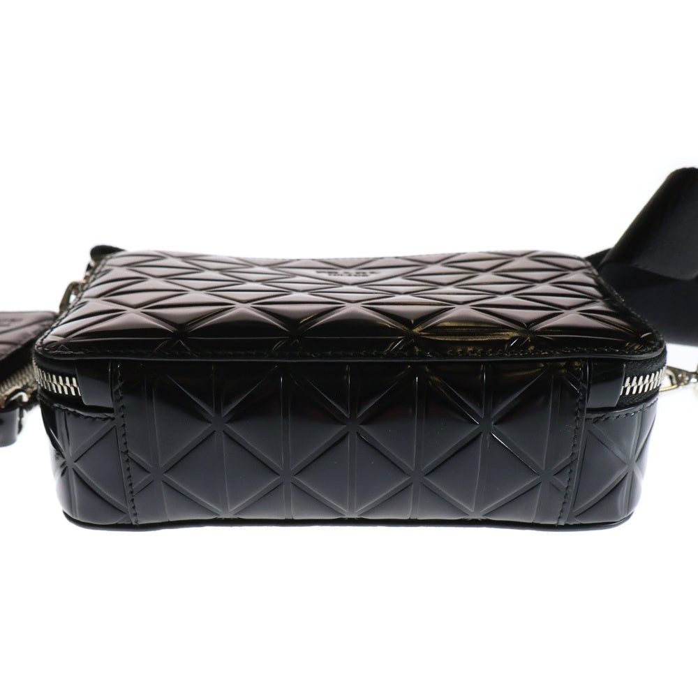 PRADA(プラダ) 23AW ブリック レザーショルダーバッグ ブラック 2VH070 ZO6 F0002 V ZMT