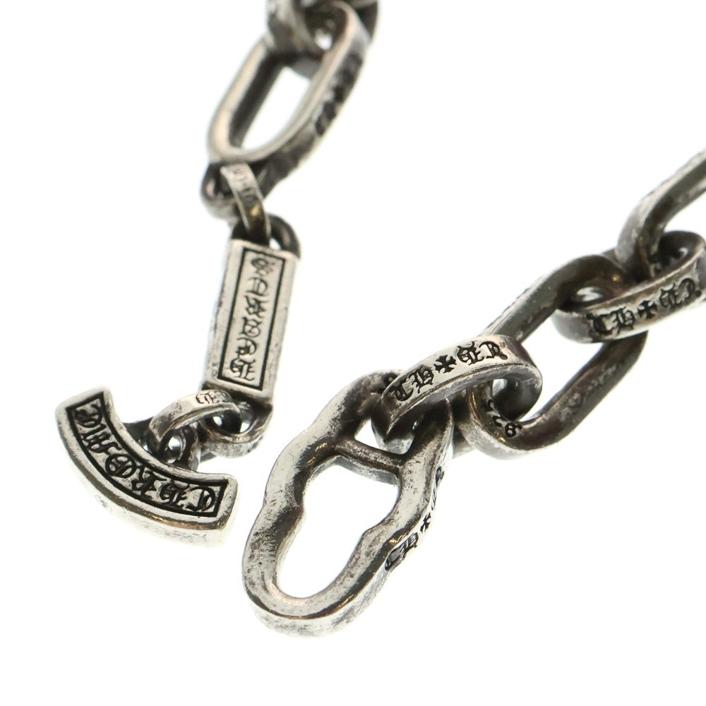 CHROME HEARTS(クロムハーツ) PAPER E CHAIN ペーパーEチェーン シルバーブレスレット