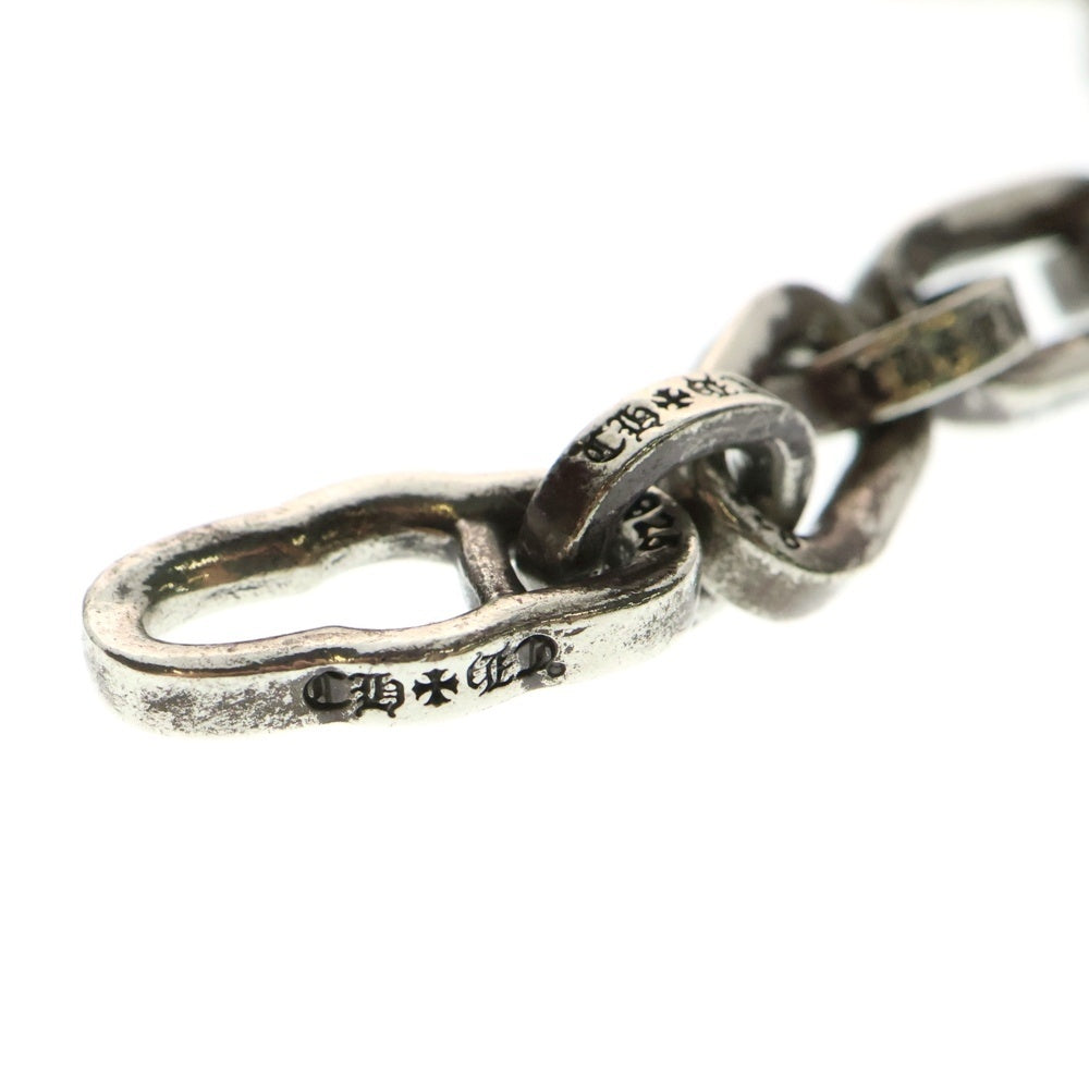 CHROME HEARTS(クロムハーツ) PAPER E CHAIN ペーパーEチェーン シルバーブレスレット