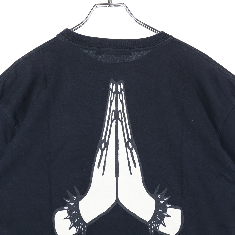 UNDERCOVER(アンダーカバー) 25SS TEE REINCARNATION ティーレインカーネーション クルーネック半袖Tシャツ カットソー ブラック UC1E3804