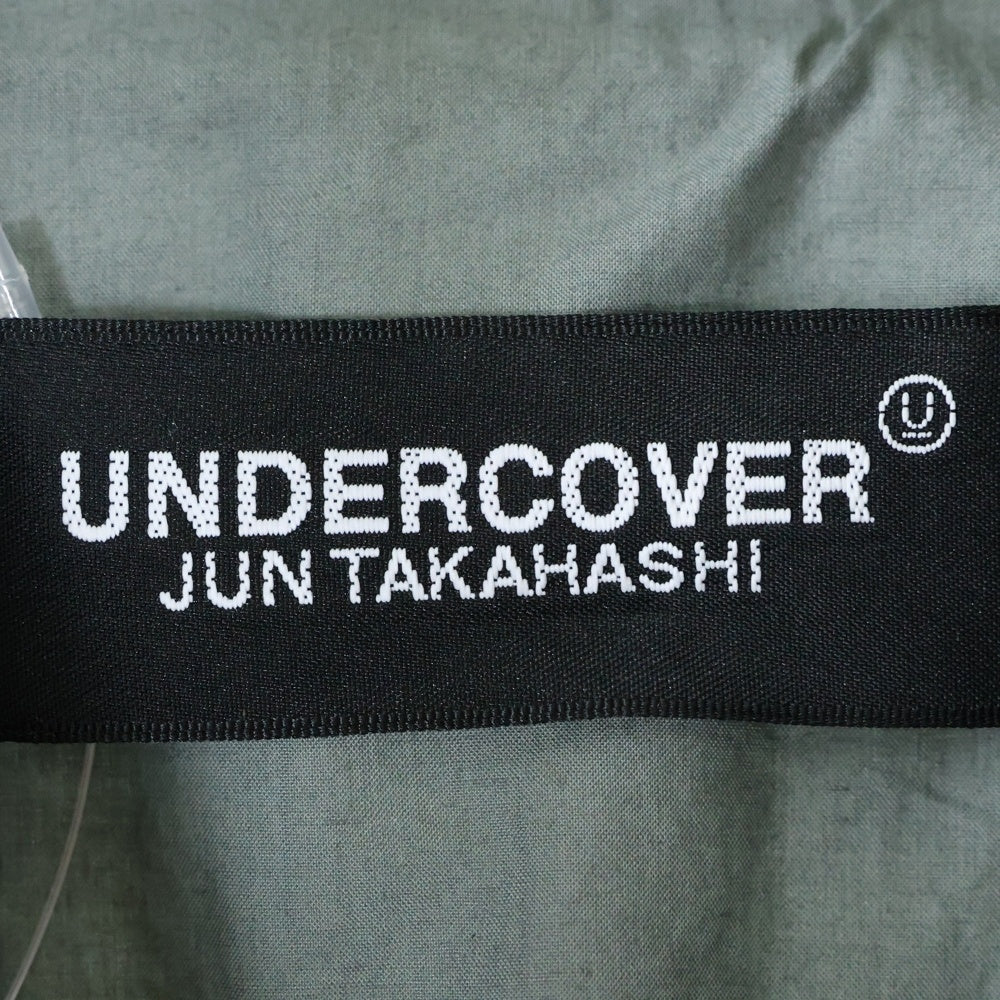 UNDERCOVER(アンダーカバー) コットン中綿ハイネック切替トラックジップアップジャケット グレー UC2E4208-1