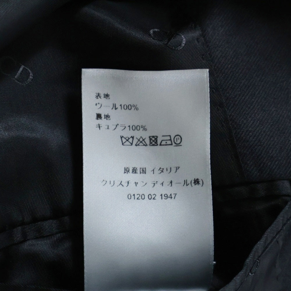 DIOR(ディオール) 19SS ノッチドラペル2Bウールテーラードジャケット 923C216A4747 ブラック