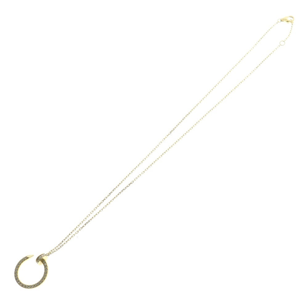 Cartier(カルティエ) ジュストアンクルネックレス フルダイヤ Au750 イエローゴールド