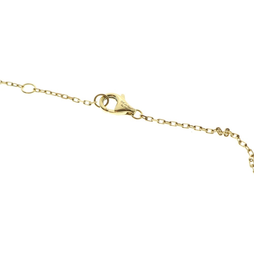 Cartier(カルティエ) ジュストアンクルネックレス フルダイヤ Au750 イエローゴールド