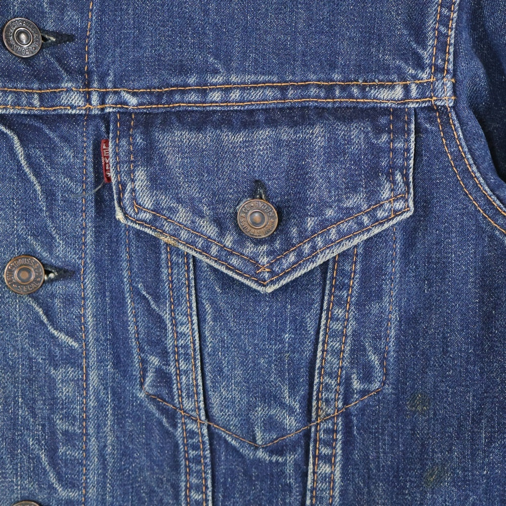 Levi's(リーバイス) 70s VINTAGE 70505 BIGE 4th ボタン裏524 デニムジャケット インディゴ