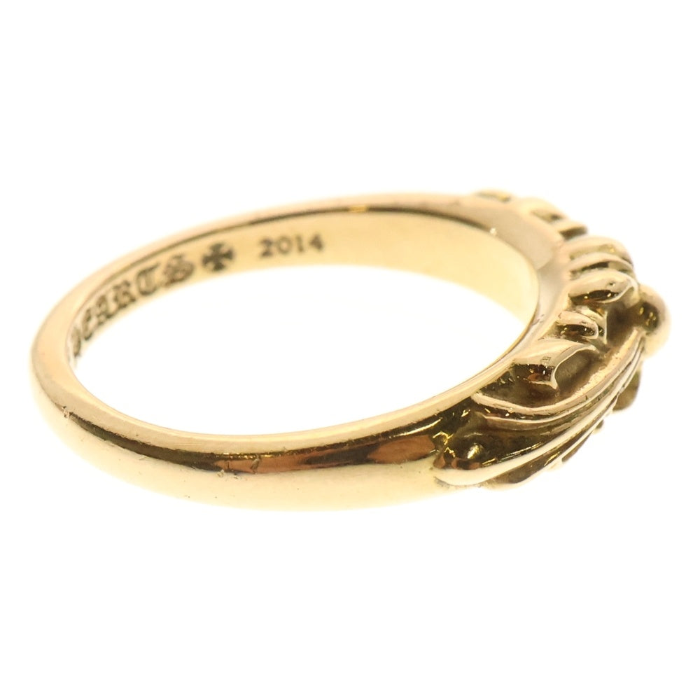 CHROME HEARTS(クロムハーツ) 22K BABYCLSC ベイビークラシック フローラルクロスリング ゴールド BCA391