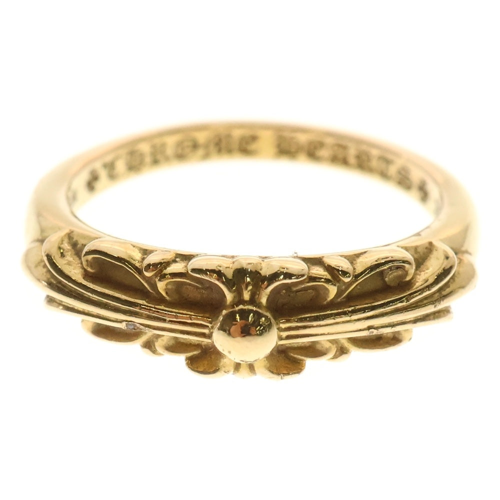 CHROME HEARTS(クロムハーツ) 22K BABYCLSC ベイビークラシック フローラルクロスリング ゴールド BCA391