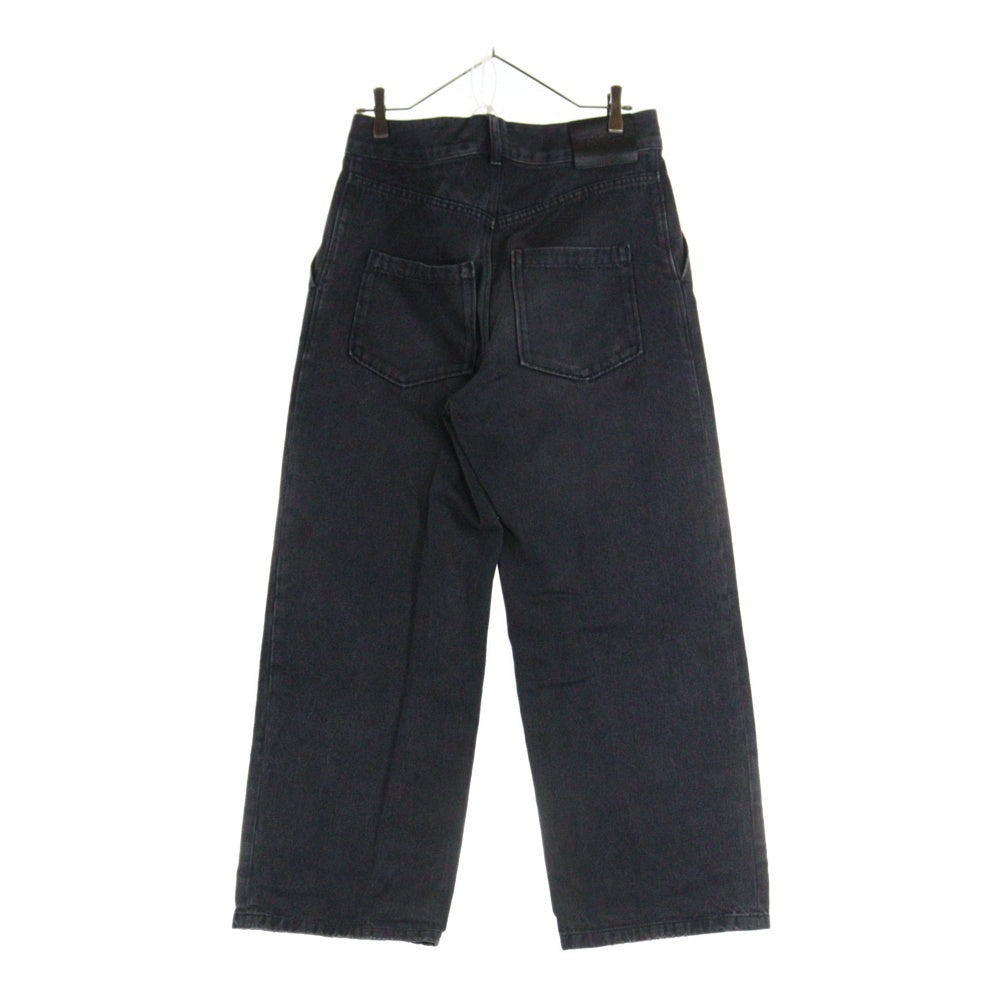 LOEWE(ロエベ) 25SS ANAGRAM BAGGY JEANS アナグラム バギージーンズ デニムパンツ ブラック S359Y11XBV