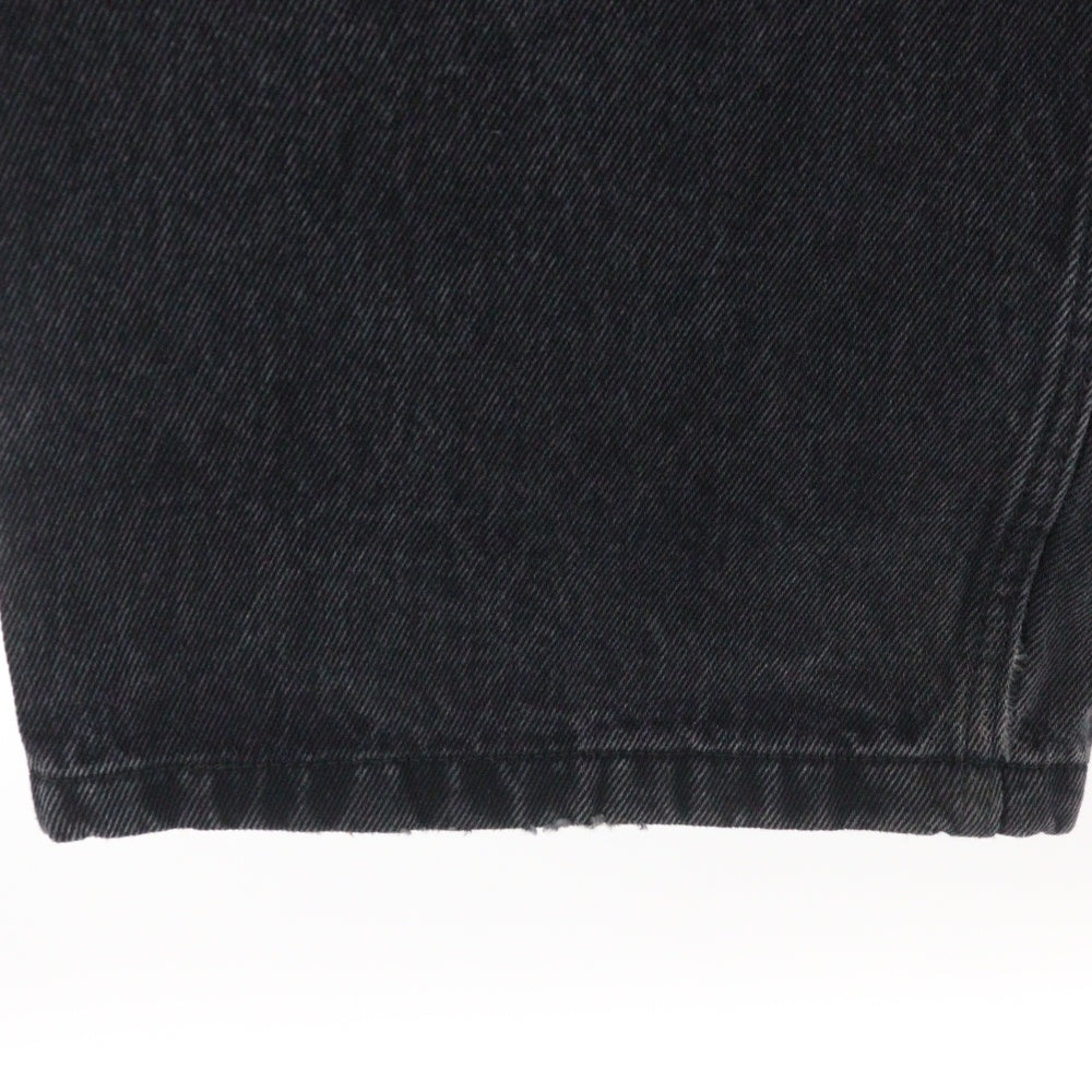 LOEWE(ロエベ) 25SS ANAGRAM BAGGY JEANS アナグラム バギージーンズ デニムパンツ ブラック S359Y11XBV