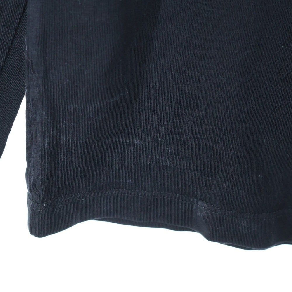 LOEWE(ロエベ) アナグラム刺繍 長袖Tシャツ ロンT カットソー ブラック H526Y24J04
