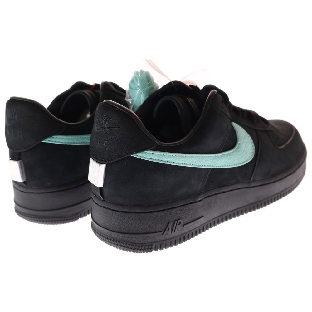 NIKE(ナイキ) ×TIFFANY&CO AIR FORCE 1 LOW 1837 BLACK DZ1382-001 ティファニー エアフォース1 ローカットスニーカー シューズブラック US10/28.0cm