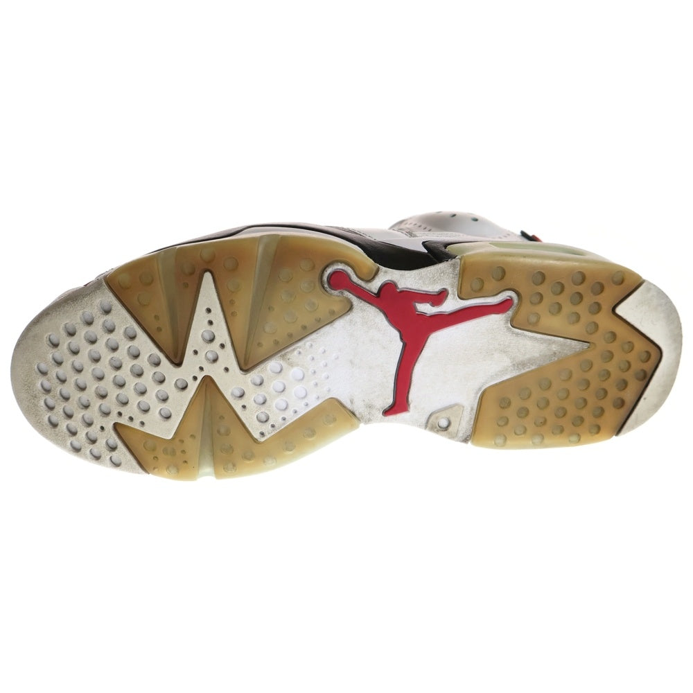 NIKE(ナイキ) AIR JORDAN 6 RETRO CARMINE エアジョーダン6 カーマイン ハイカットスニーカー ホワイト/レッド US9.5/27.5cm CT8529-106