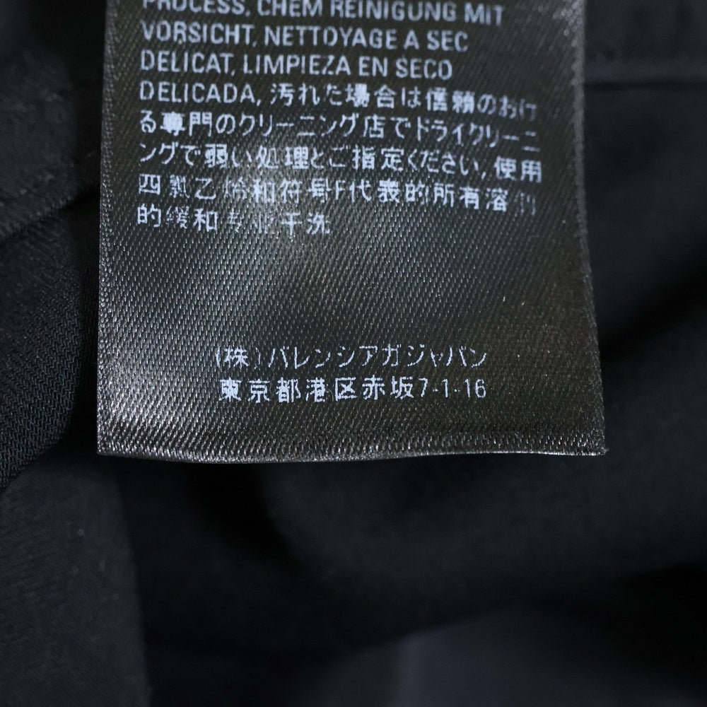 BALENCIAGA(バレンシアガ) センタープレス スラックスパンツ ブラック 571151