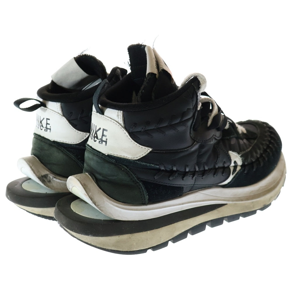 NIKE(ナイキ) ×sacai ×JEAN-PAUL GAULTIER V POR WAFFLE MIX×サカイ ×ジャンポールゴルチエヴェイパー ワッフル ローカットスニーカー ブラック US9.5/27.5cm DH9186-001