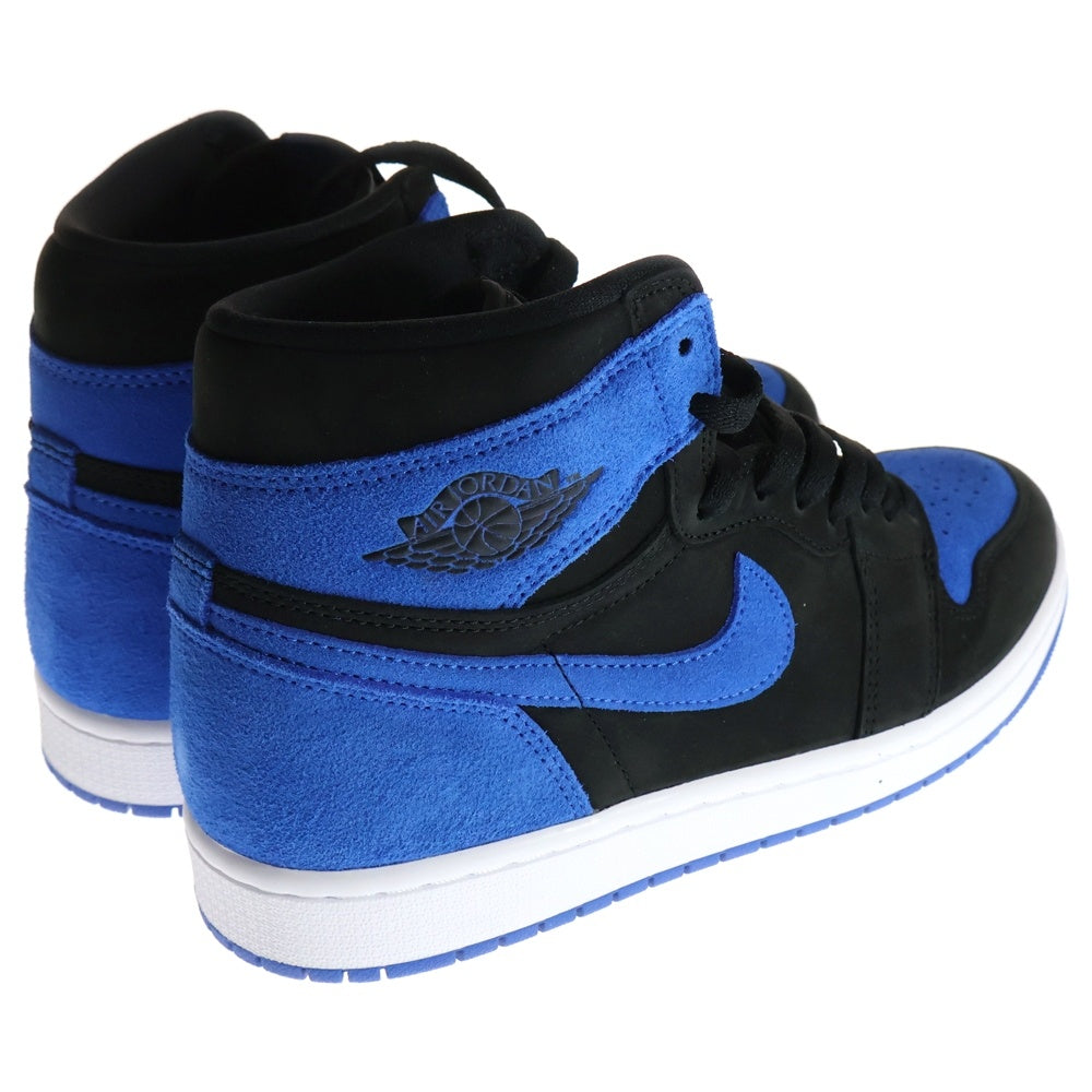 NIKE(ナイキ) AIR JORDAN1 RETRO HIGH OG ROYAL REIMAGINED DZ5485-042 エアジョーダン1 レトロ ロイヤル リイマジンド ハイカットスニーカー ブルー/ブラック US9.5/27.5cm