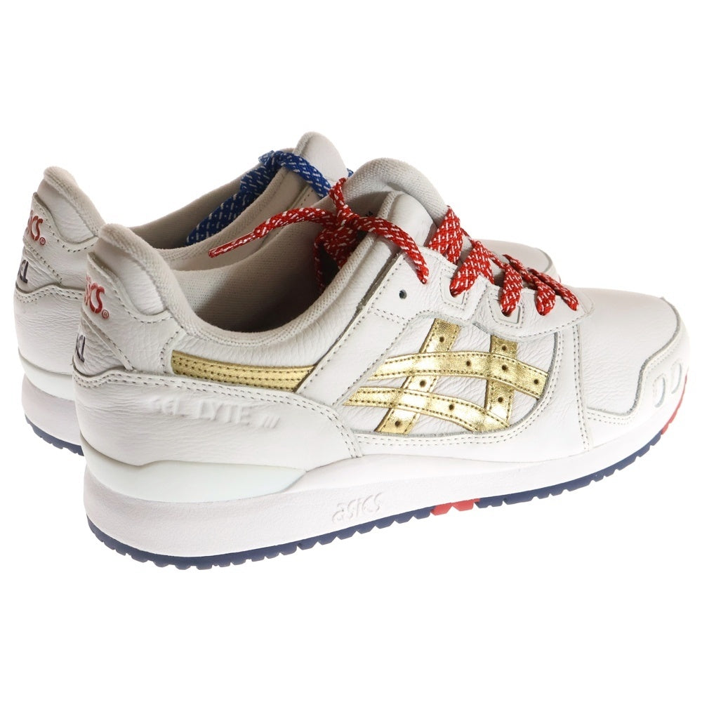 ASICS(アシックス) ×Ronnie Fieg Gel-Lyte III Tokyo Trio Super Gold 1203A044-100 ×ロニーファイグ ゲルライト スリー ローカットスニーカー 27.5cm ホワイト