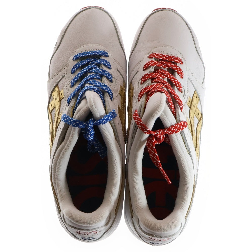 ASICS(アシックス) ×Ronnie Fieg Gel-Lyte III Tokyo Trio Super Gold 1203A044-100 ×ロニーファイグ ゲルライト スリー ローカットスニーカー 27.5cm ホワイト