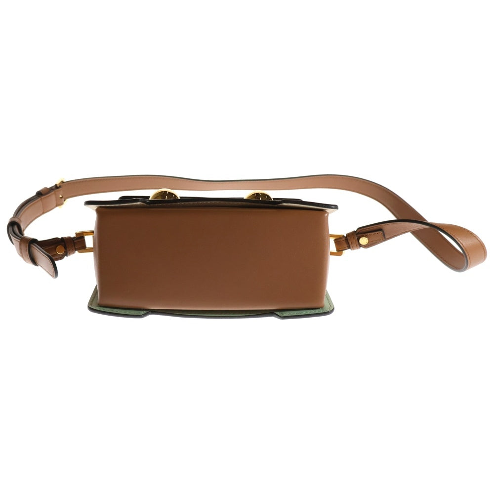 MARNI(マルニ) TRUNKAROO POCHETTE SBMP0193U1 トランカルー ポシェットミニバッググリーン/クリーム