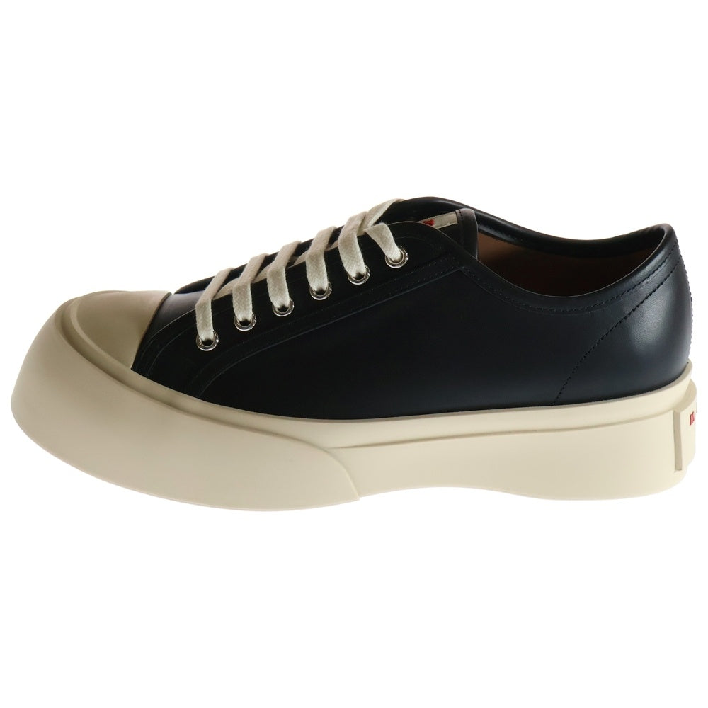 MARNI(マルニ) PABLO ロートップ レースアップレザースニーカー SNZU002002P272200N99 ブラック