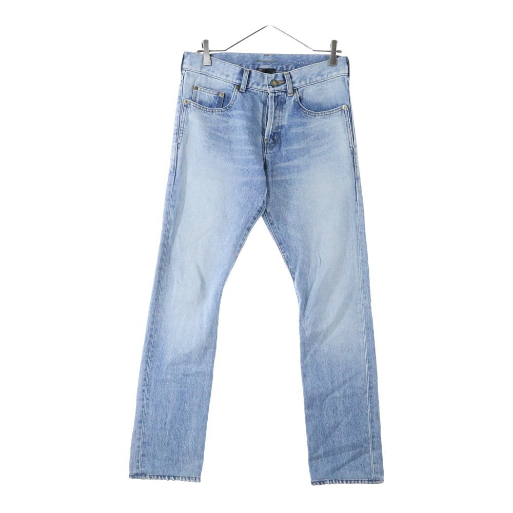 SAINT LAURENT PARIS(サンローランパリ) ストレート デニム パンツ 597052 Y372Y インディゴ