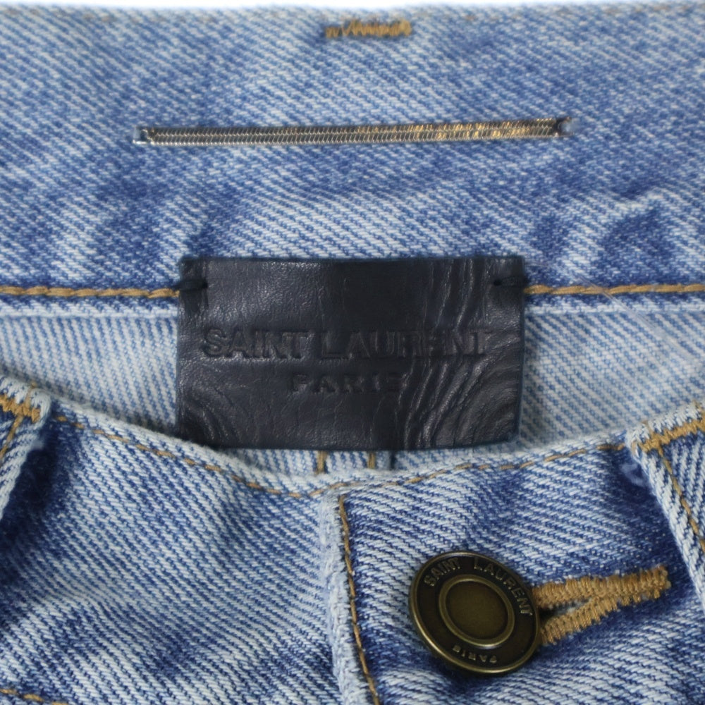 SAINT LAURENT PARIS(サンローランパリ) ストレート デニム パンツ 597052 Y372Y インディゴ