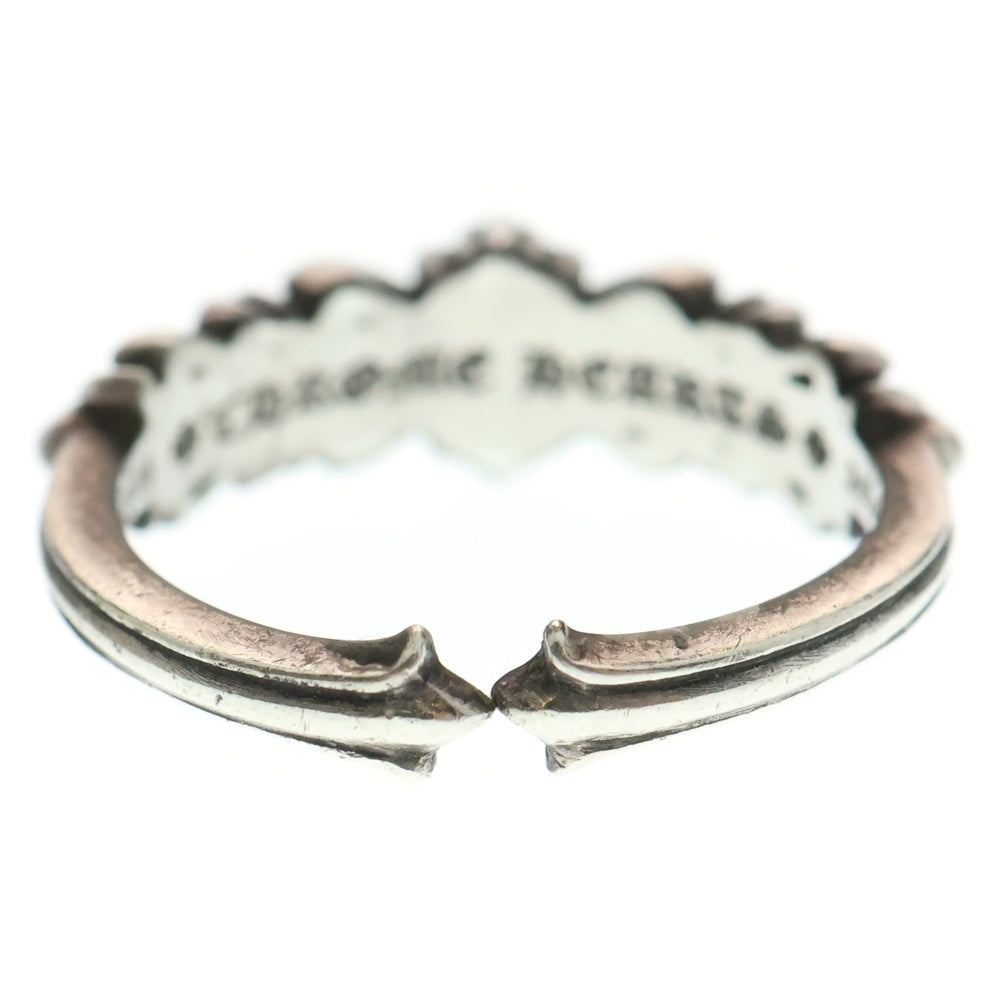 CHROME HEARTS(クロムハーツ) BABY CLSC ベイビークラシックダブルフローラルリング シルバー