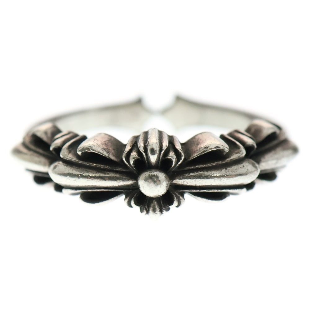 CHROME HEARTS(クロムハーツ) BABY CLSC ベイビークラシックダブルフローラルリング シルバー