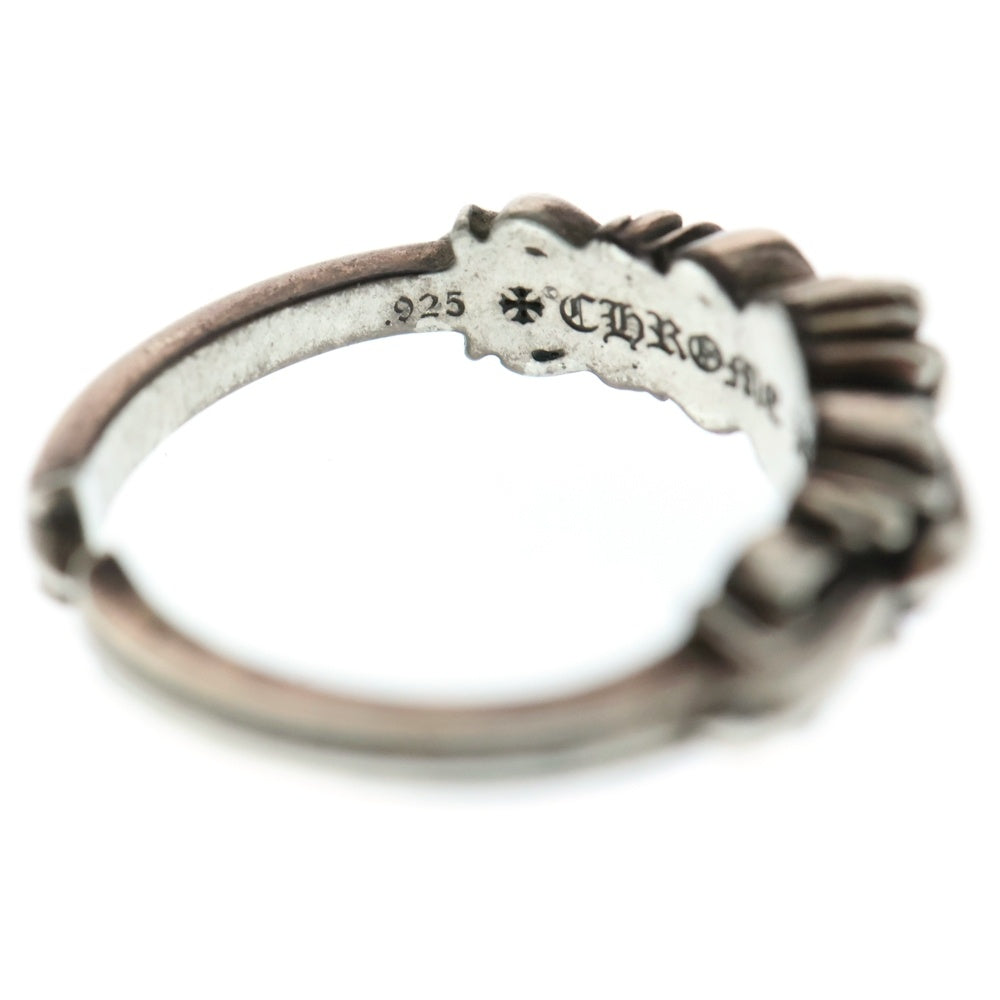 CHROME HEARTS(クロムハーツ) BABY CLSC ベイビークラシックダブルフローラルリング シルバー