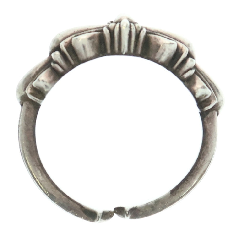 CHROME HEARTS(クロムハーツ) BABY CLSC ベイビークラシックダブルフローラルリング シルバー