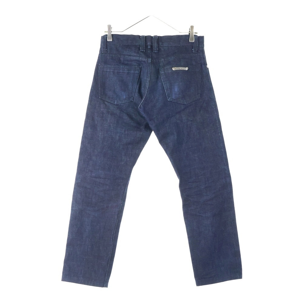 CHROME HEARTS(クロムハーツ) DENIM STRAIGHT PANTS 5POCKET デニムストレートパンツ5ポケット JVPタグ インディゴ