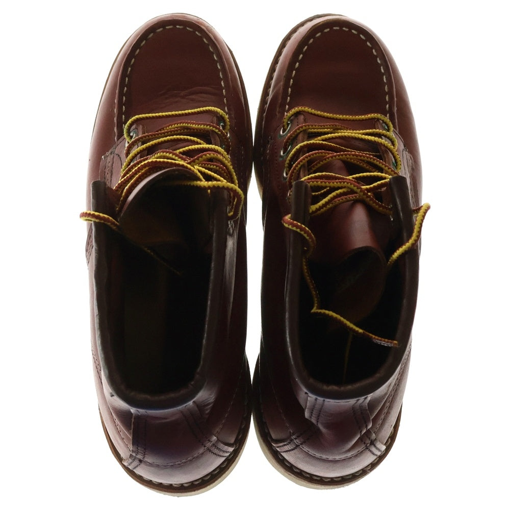 RED WING(レッド ウイング) HERITAGE 6INCH MOC TOE SMITH ヘリテージ モック トゥ スミスレザー ブーツ ブラウン 9106