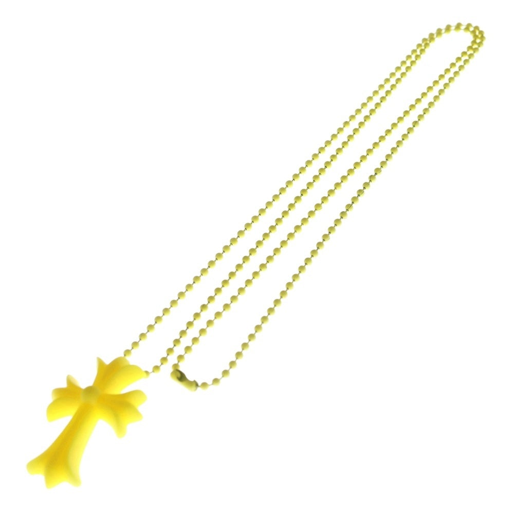 CHROME HEARTS(クロムハーツ) RUBBER CH CRS SML スモールCHクロス ラバーネックレス シリコン BCA306