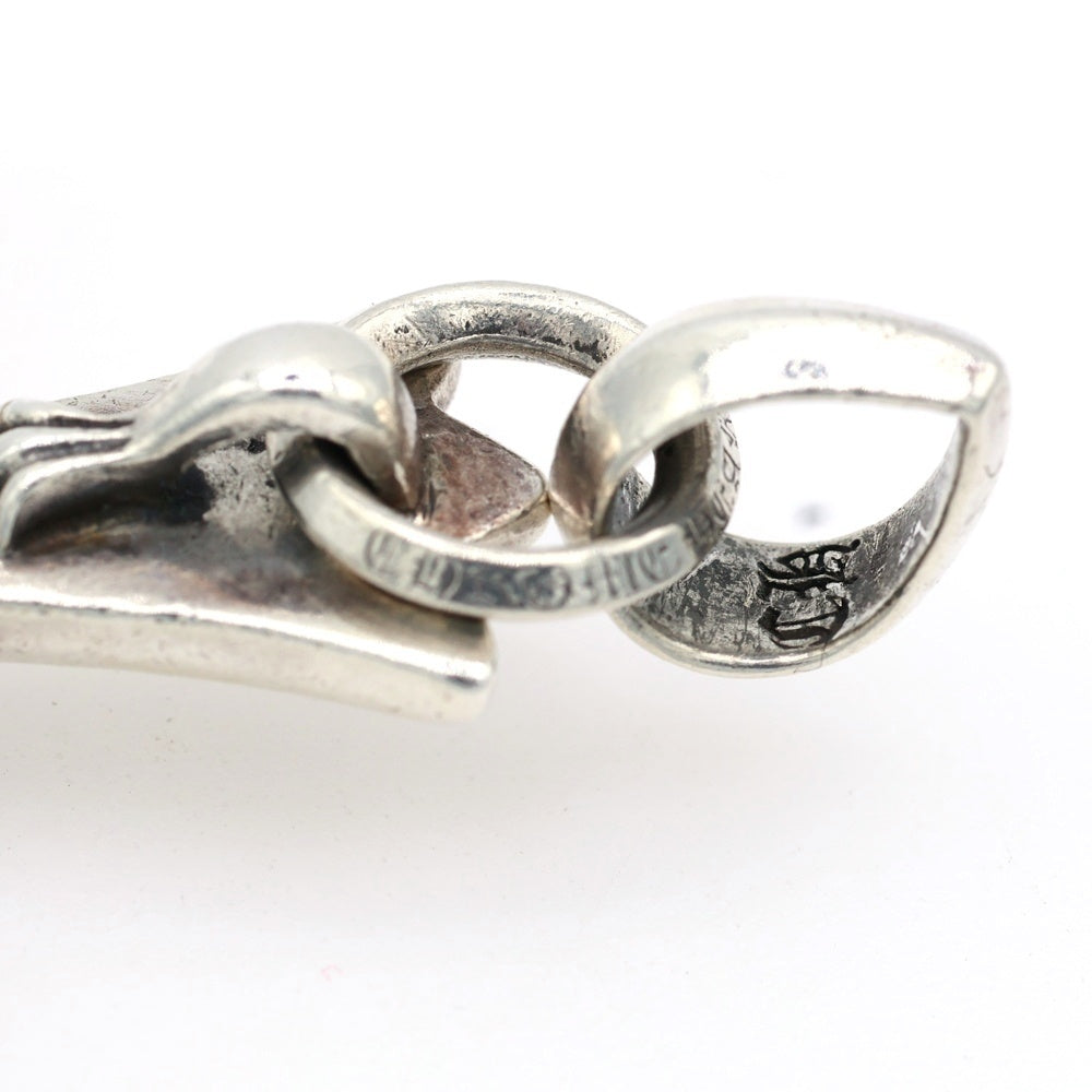 CHROME HEARTS(クロムハーツ) CH CRS LG W/BALE Wベイル ラージCHクロスペンダントトップ シルバー BCA215