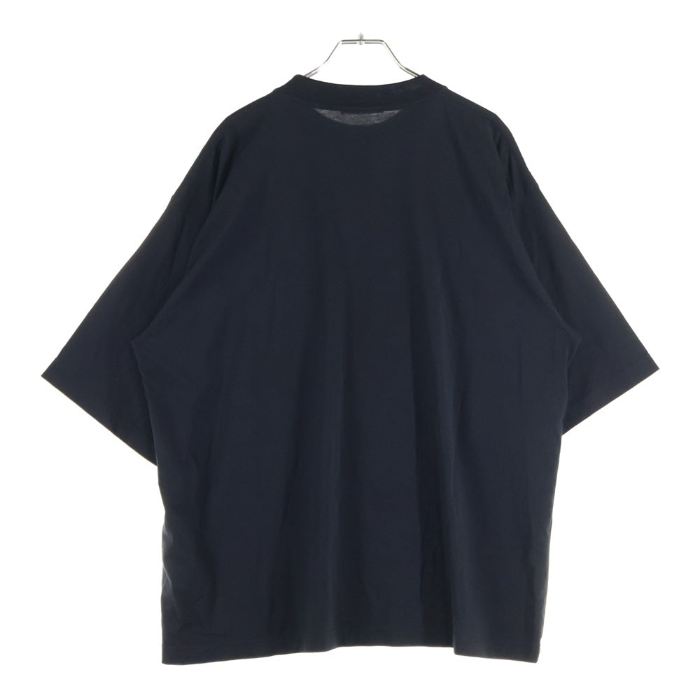 MARNI(マルニ) ロゴプリント クルーネックオーバーサイズカットソー Tシャツ ブラック HUMU0223P1USCS87