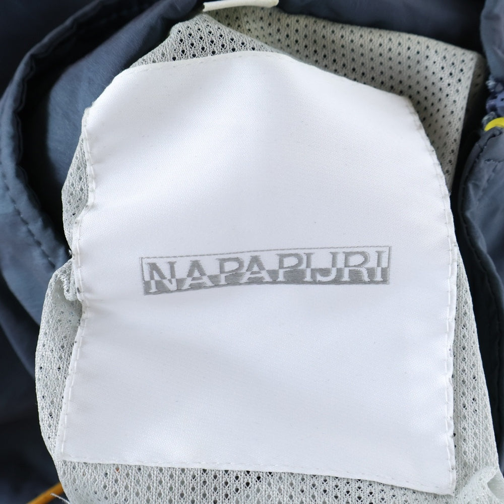 MARTINE ROSE(マーティンローズ) nylon jacket ドローコード ナイロンジャケット ブルゾン ブルー