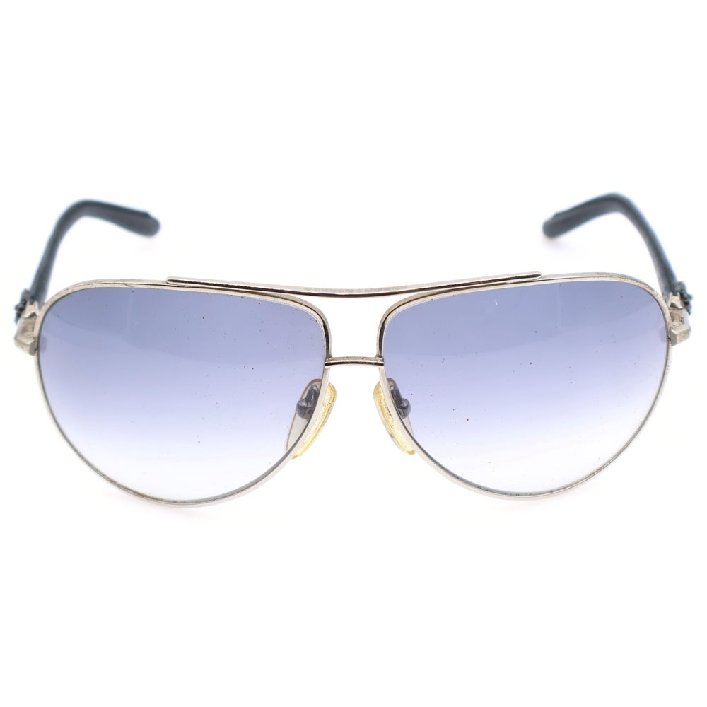 CHROME HEARTS(クロムハーツ) BABY GRAVY ティアドロップ グラデーションレンズサングラス アイウェア メガネ シルバーブラック
