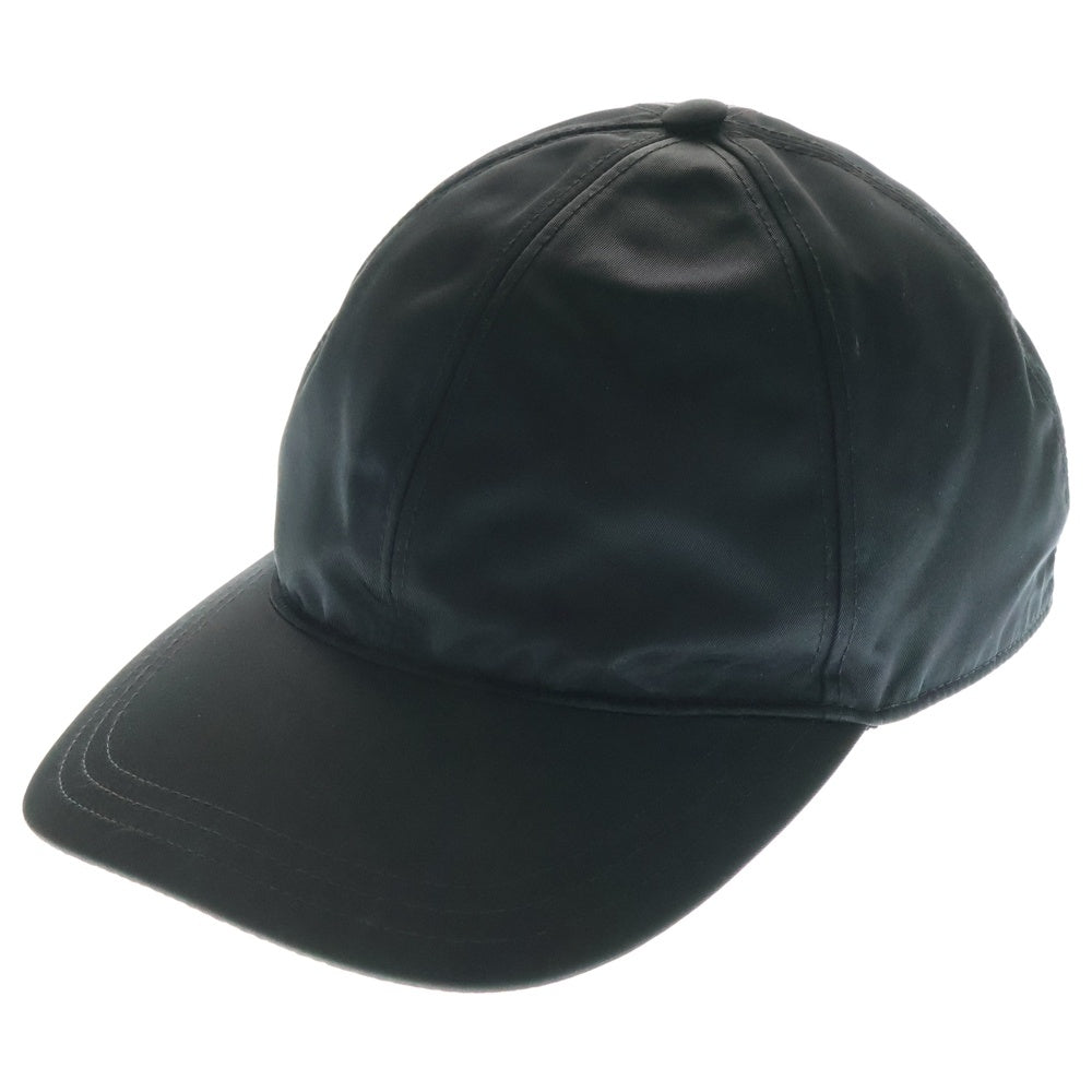 PRADA(プラダ) RE-NYLON トライアングルロゴ キャップ 帽子 ブラック 2HC274