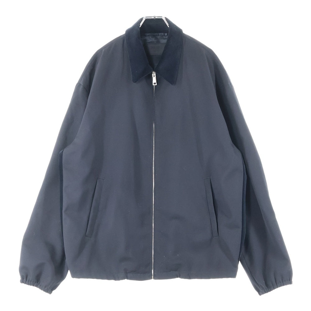 PRADA(プラダ) バージンウール ジップアップジャケット SGC491 S000 1358 ブラック