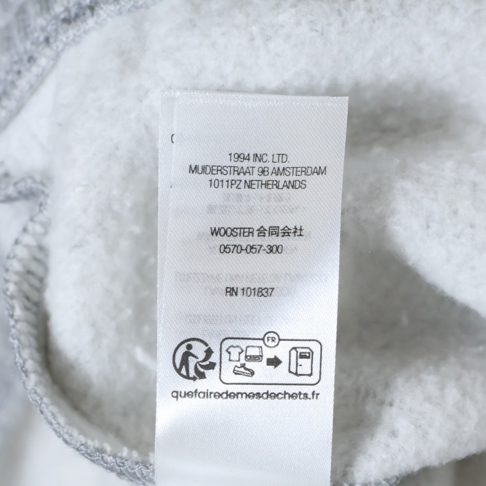 SUPREME(シュプリーム) 24AW Satin Applique Sweatpant サテンアップリケ スウェット ロング パンツ グレー