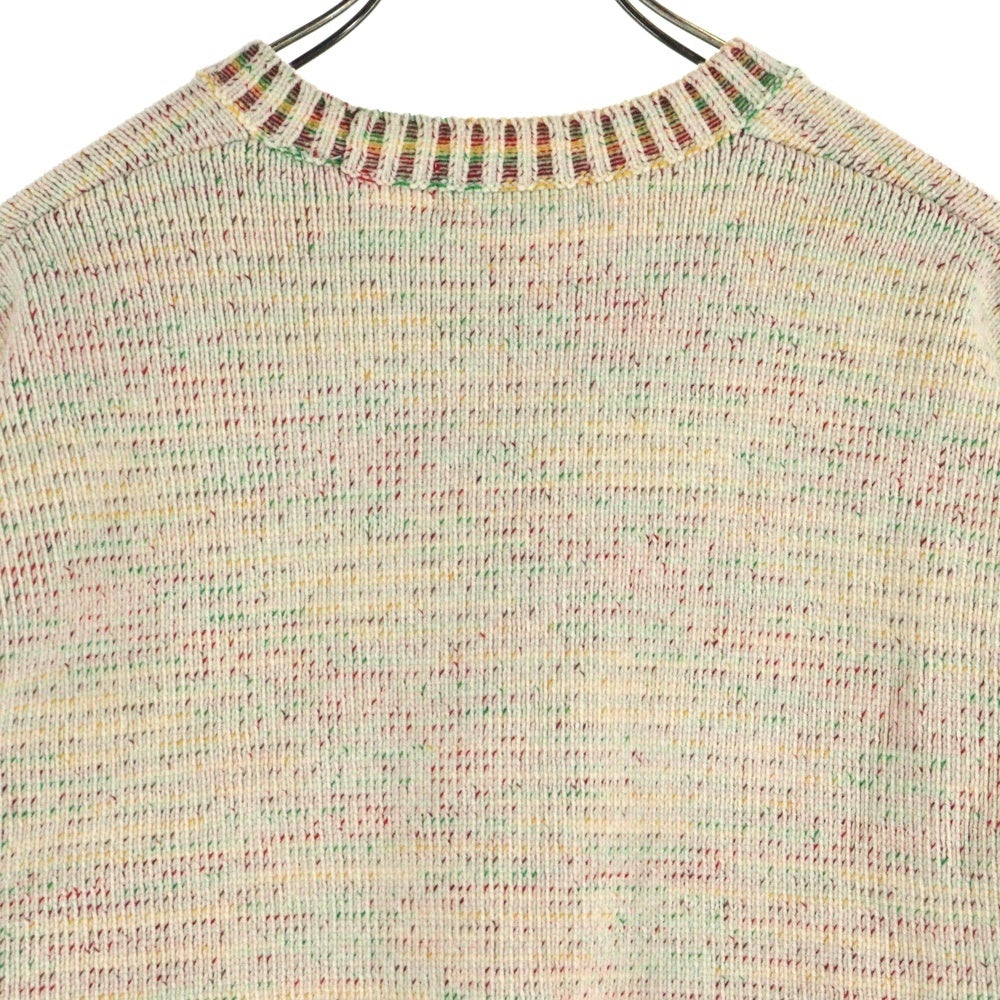SUPREME(シュプリーム) 24SS Contrast Arc Sweater コントラスト アークロゴ クルーネック ニットセーター ホワイト