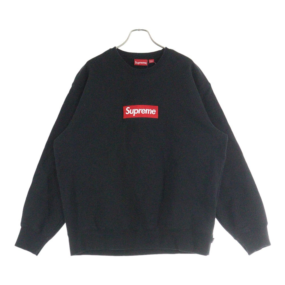 SUPREME(シュプリーム) 22AW Box Logo Crewneck Sweatshirt ボックスロゴ クルーネックスウェット ブラック