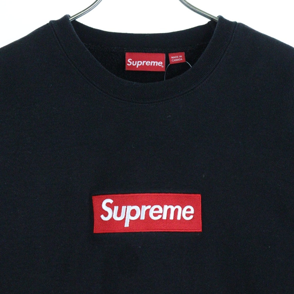 SUPREME(シュプリーム) 22AW Box Logo Crewneck Sweatshirt ボックスロゴ クルーネックスウェット ブラック