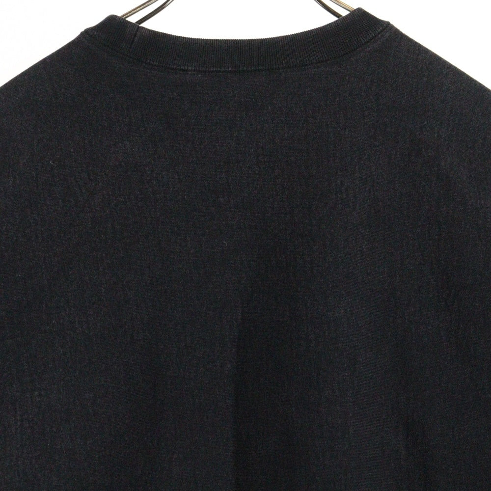 SUPREME(シュプリーム) 25SS Washed Box Logo Crewneck ウォッシュ加工 ボックスロゴ クルーネック トレーナー ブラック